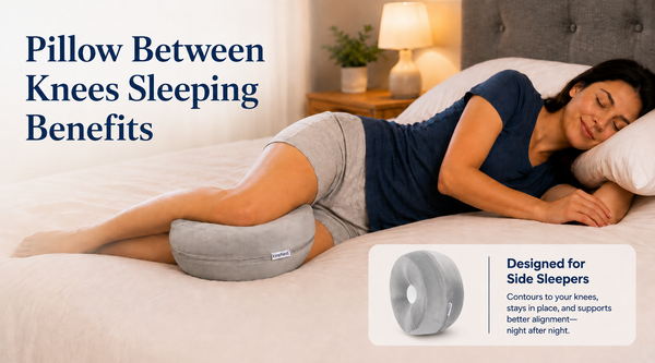 Pillow Between Knees Sleeping Benefits