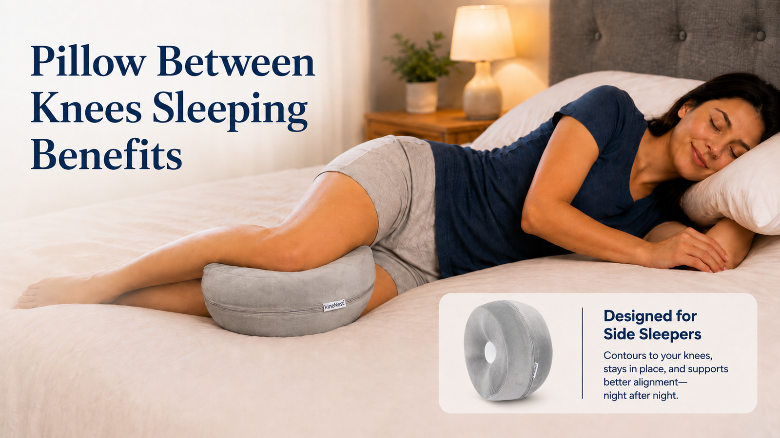 Pillow Between Knees Sleeping Benefits