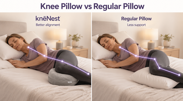 Knee Pillow vs Regular Pillow: What Works?