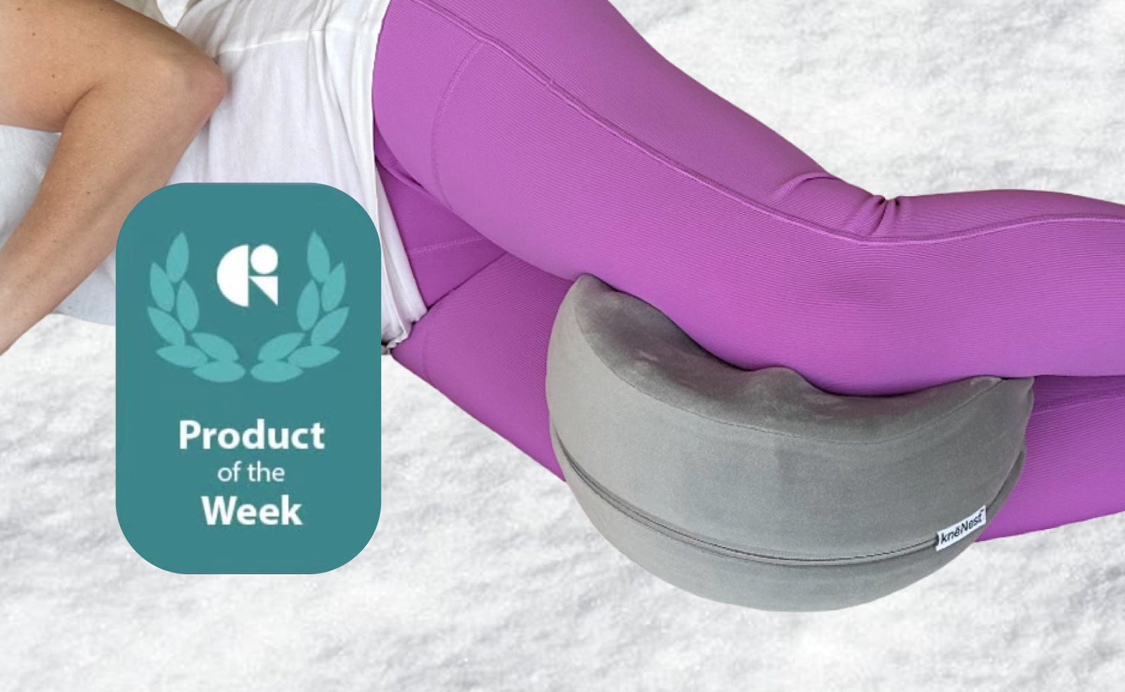knēNest® Named Grommet’s “Product of the Week” — A Game-Changer for Side Sleepers Everywhere
