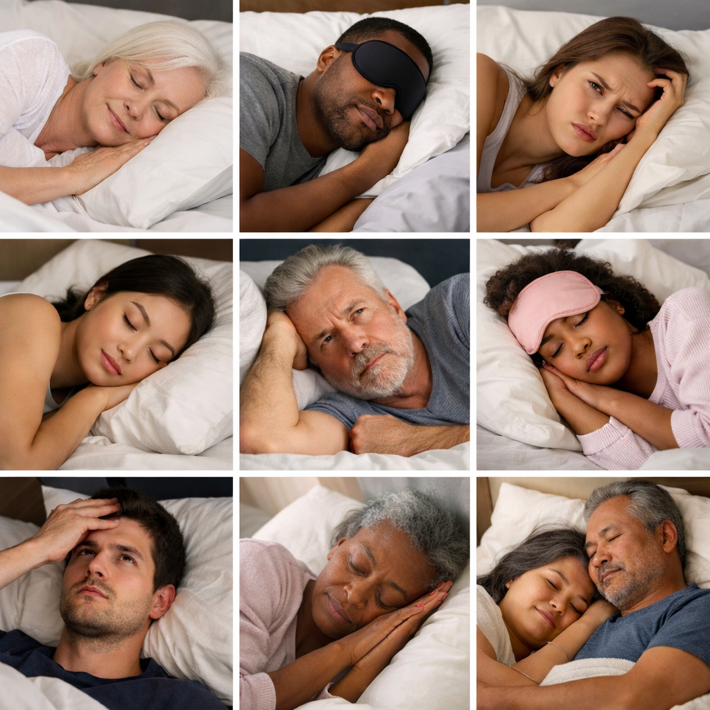 Pillow between knees for side sleeping comfort