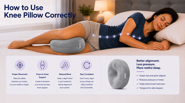 How to Use Knee Pillow Correctly