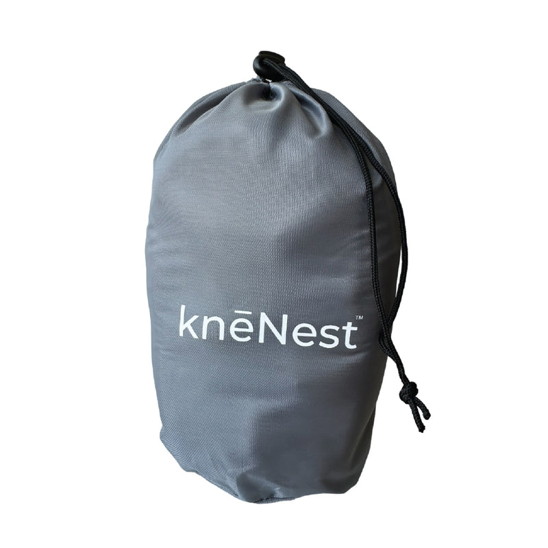 knēNest® AI-Enhanced Knee Pillow for Side Sleepers, Sounder Sleep, Alleviate Back Pain, Hip & Knee Support