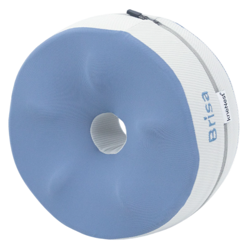 knēNest Brisa Cooling Knee Pillow – The Only AI-Enhanced Alignment Pillow for Side Sleepers