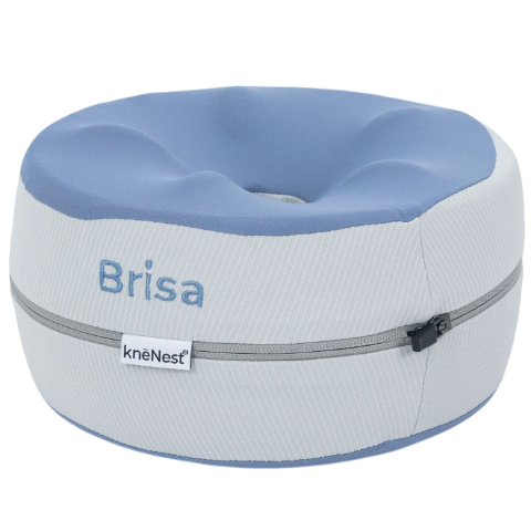 knēNest Brisa Cooling Knee Pillow – The Only AI-Enhanced Alignment Pillow for Side Sleepers