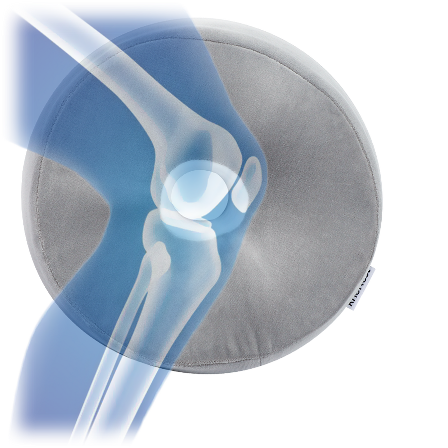 Comfortable side sleeping with knees supported