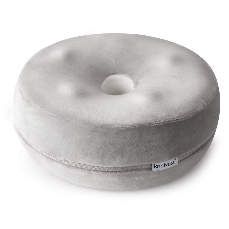 knēNest® Side Sleeper Alignment Knee Pillow, Sounder Sleep, Alleviate Back Pain, Hip & Knee Support