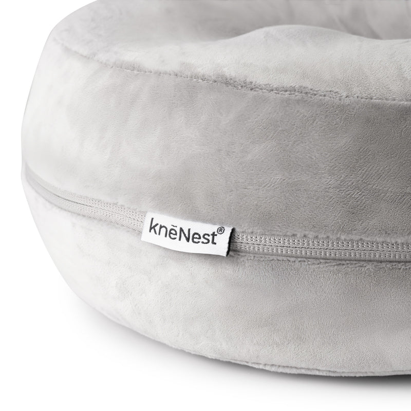 knēNest® Side Sleeper Alignment Knee Pillow, Sounder Sleep, Alleviate Back Pain, Hip & Knee Support