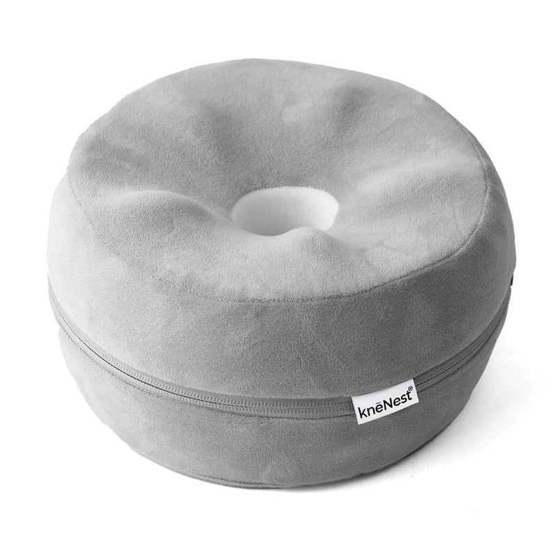 knēNest® AI-Enhanced Knee Pillow for Side Sleepers, Sounder Sleep, Alleviate Back Pain, Hip & Knee Support