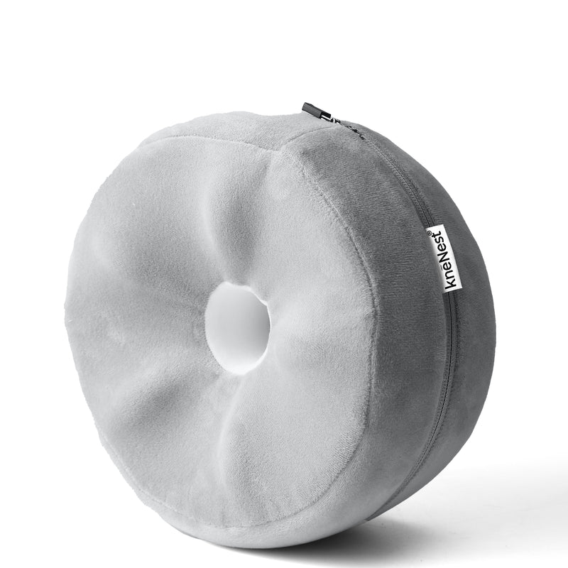 knēNest® AI-Enhanced Knee Pillow for Side Sleepers, Sounder Sleep, Alleviate Back Pain, Hip & Knee Support