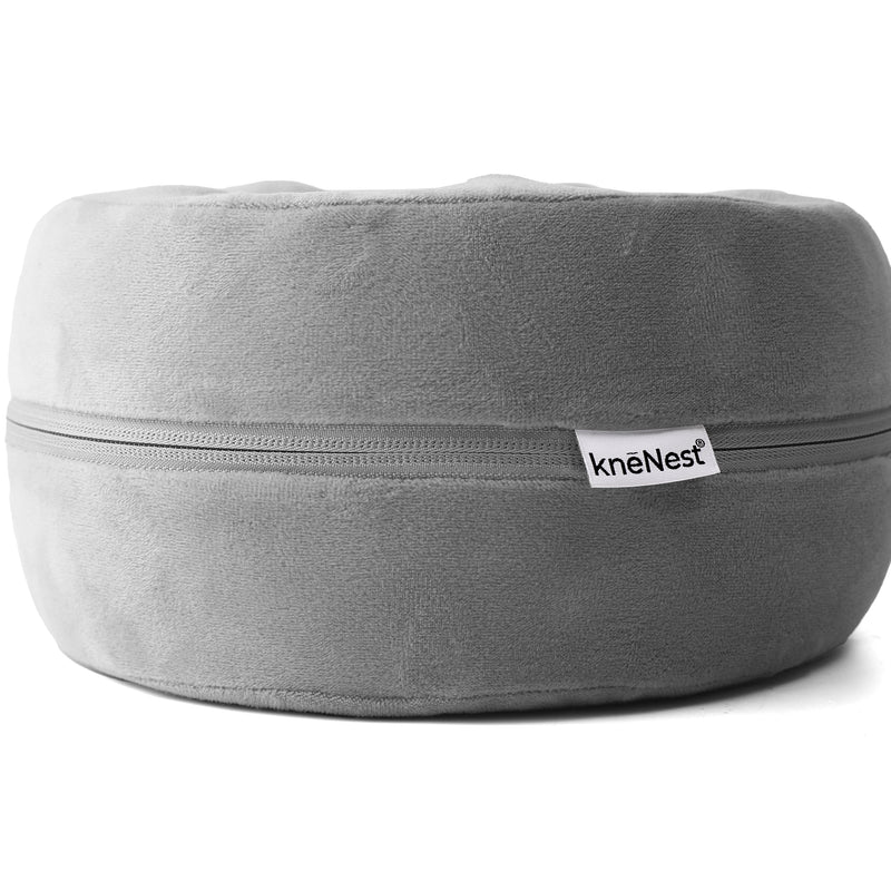 knēNest® AI-Enhanced Knee Pillow for Side Sleepers, Sounder Sleep, Alleviate Back Pain, Hip & Knee Support