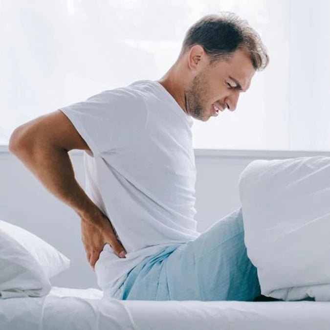 knēNest knee pillow designed for side sleepers