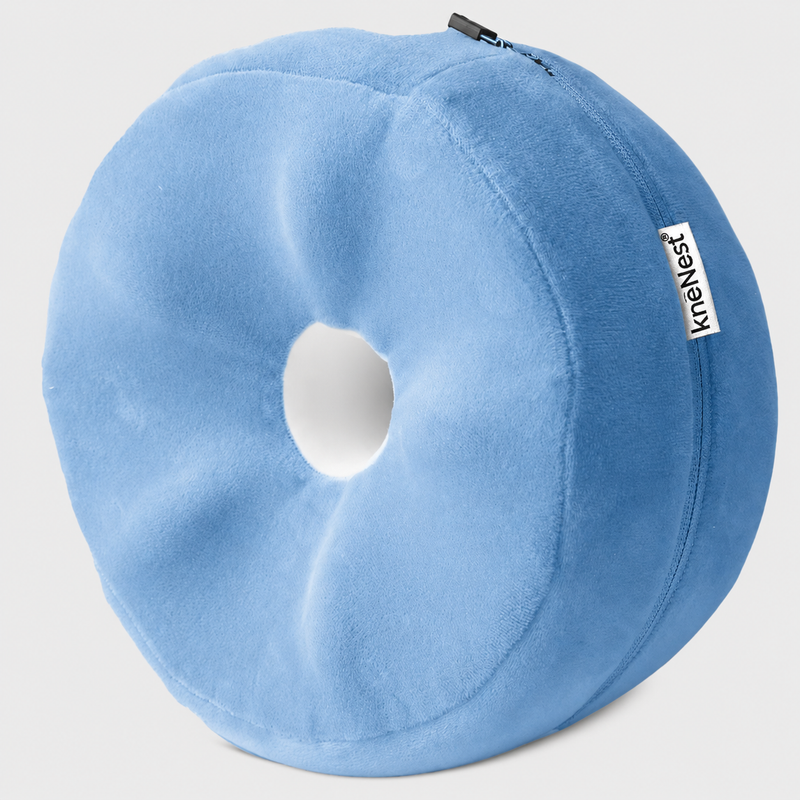knēNest® Side Sleeper Alignment Knee Pillow, Sounder Sleep, Alleviate Back Pain, Hip & Knee Support
