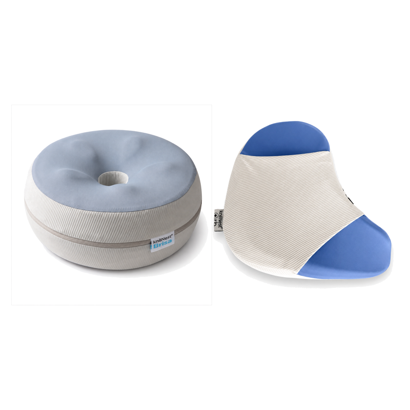 knēNest Brisa Cooling + Orb Spine-to-Toe Side Sleeper Alignment System