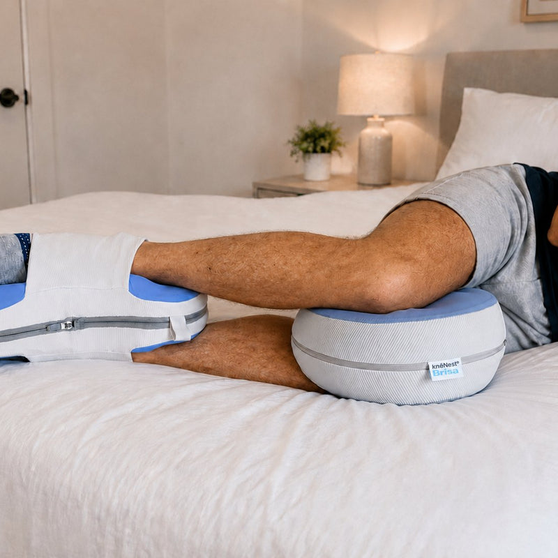 knēNest Brisa Cooling + Orb Spine-to-Toe Side Sleeper Alignment System