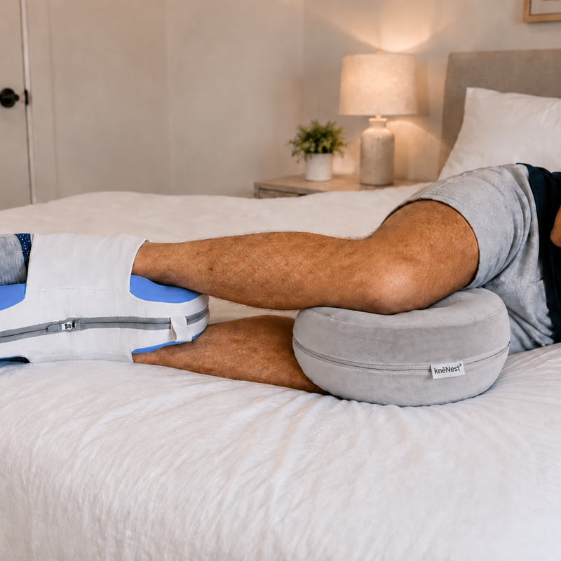 knēNest + Orb Spine-to-Toe Side Sleeper Alignment System